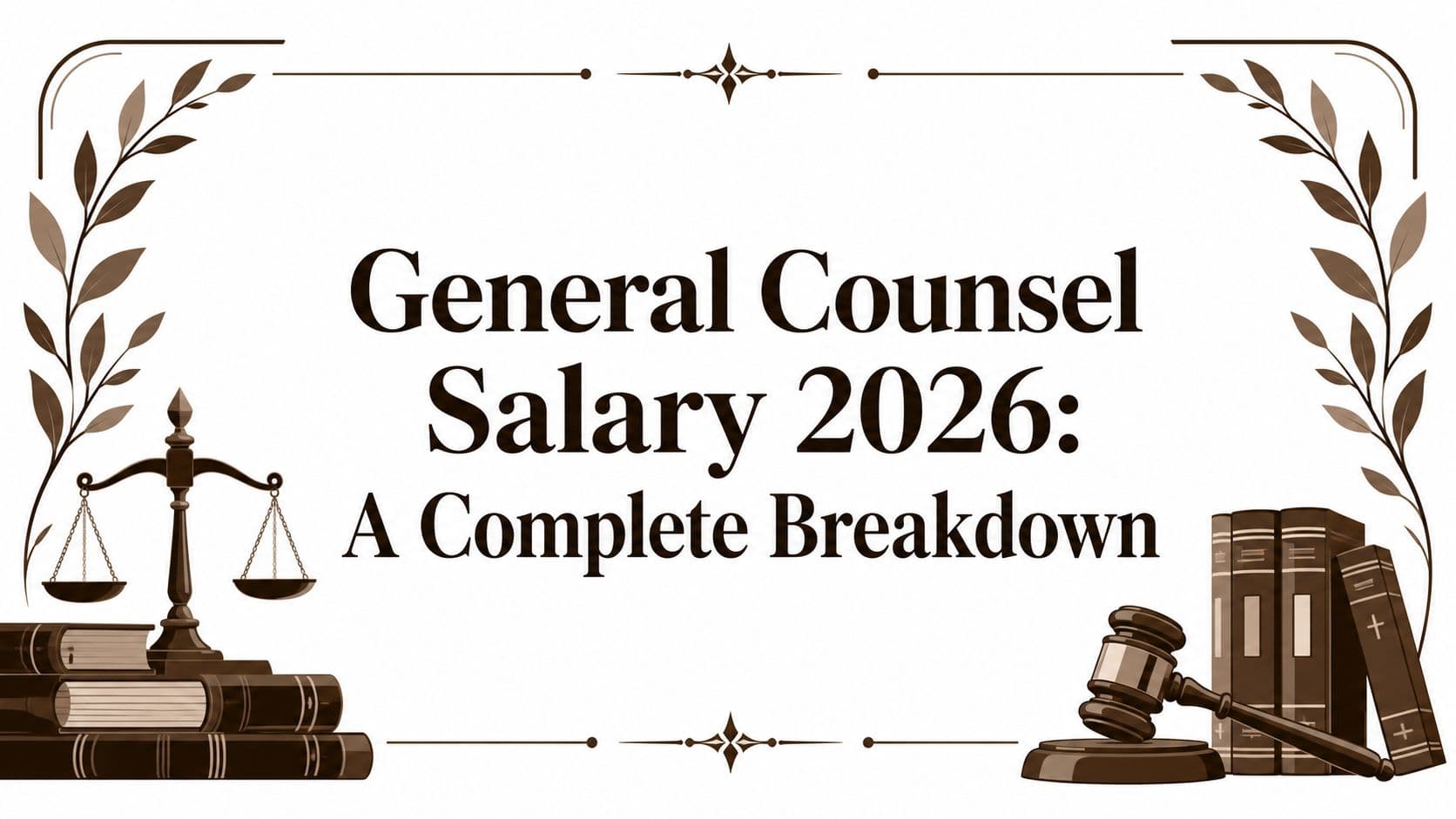 General Counsel Salary 2026: A Complete Breakdown